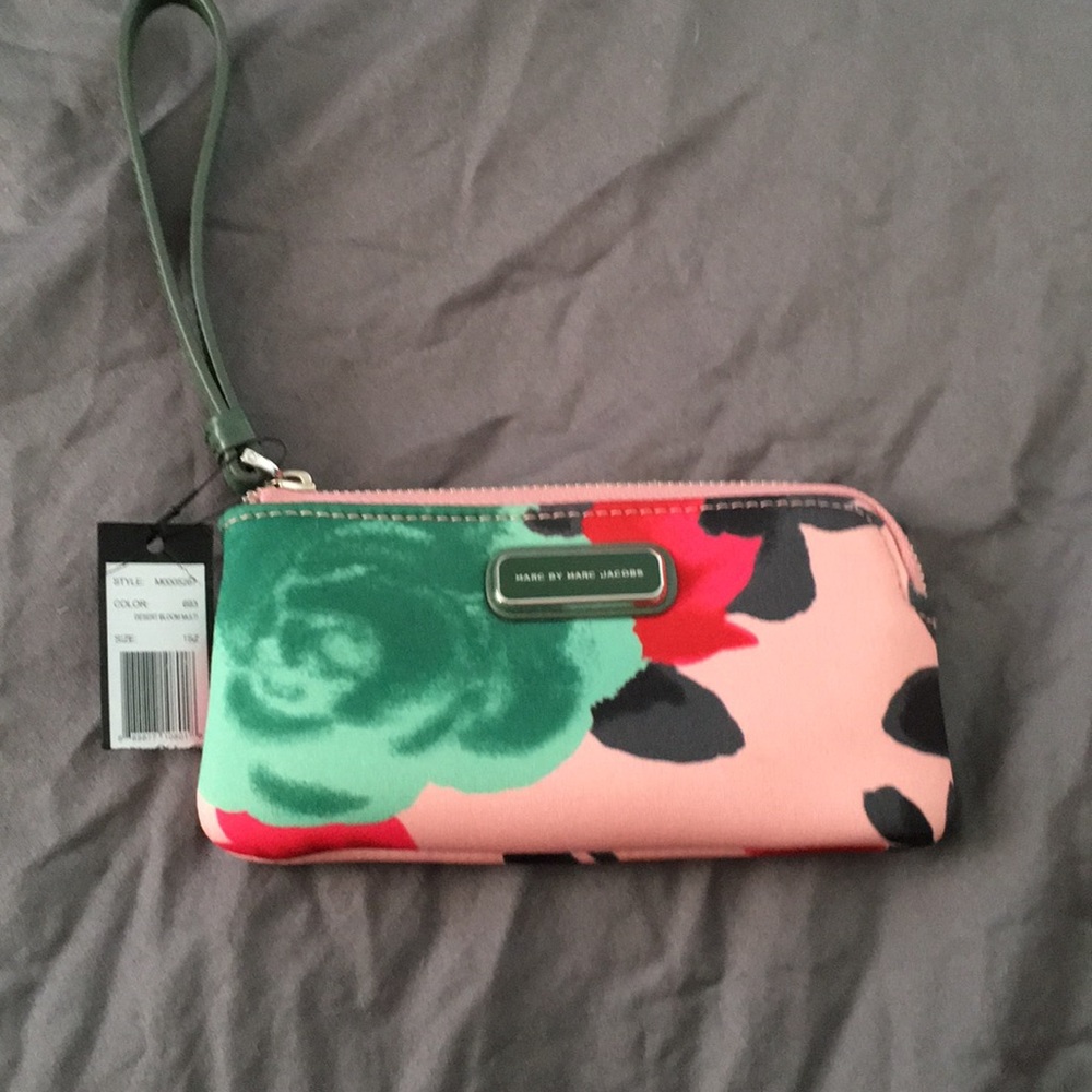 Marc Jacobs Floral Wristlet